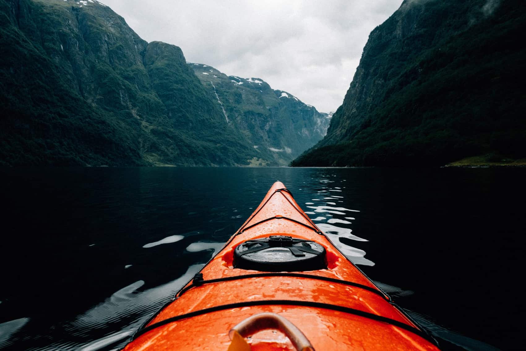 Group Kayaking in Norway